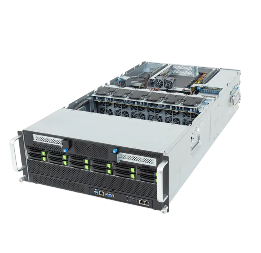 Supports up to 8 x Dual slot Gen5 GPUs